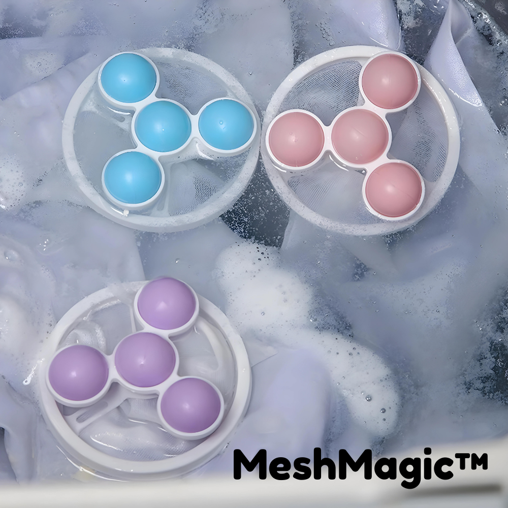 MeshMagic™ - Schwimmender Flusenfilter-Fänger (2+2 GRATIS)