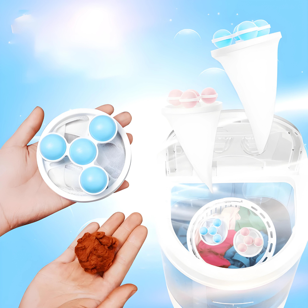 MeshMagic™ - Schwimmender Flusenfilter-Fänger (2+2 GRATIS)