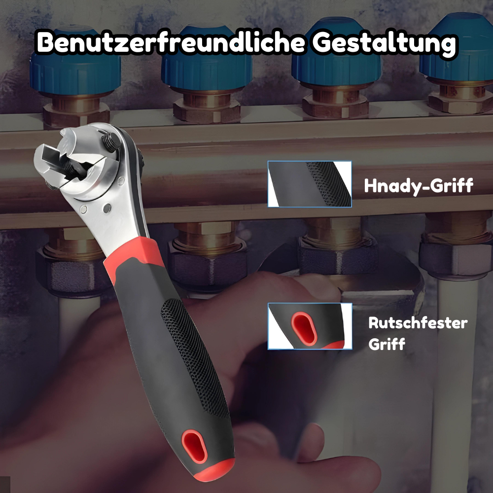 TorqTight™ - Verstellbarer Ratschenschlüssel