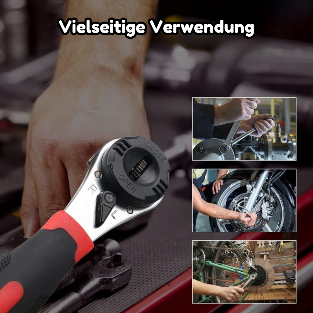 TorqTight™ - Verstellbarer Ratschenschlüssel