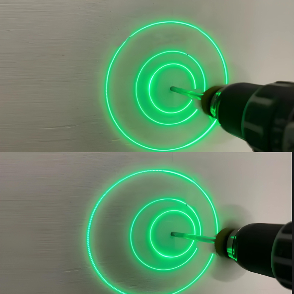 DrillAlign™ - Bohrer Loch Position Licht