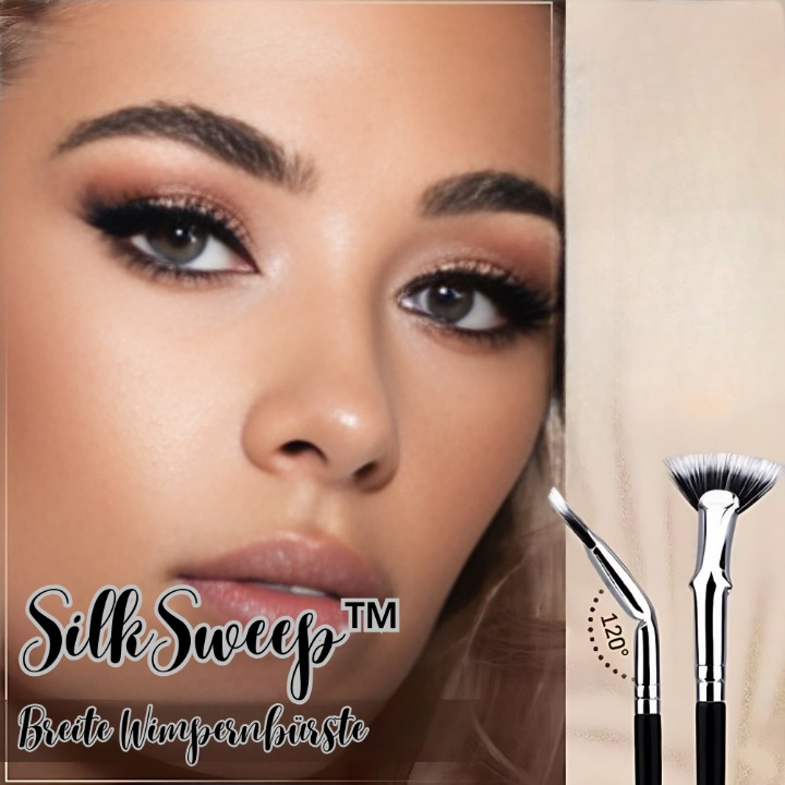 SilkSweep™ - Breite Wimpernbürste