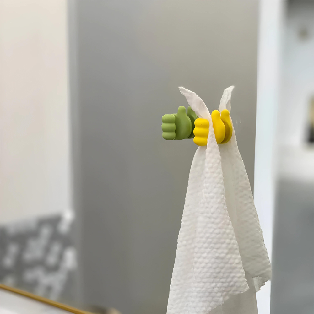 ThumbsOn™ - Selbstklebende Daumenhaken (15 Stück)