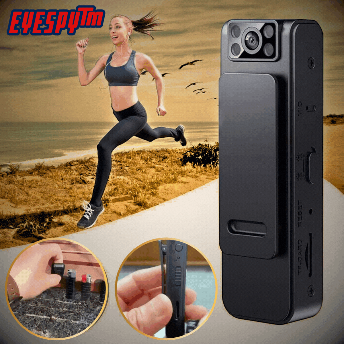 EyeSpy™️ | Mini-HD-Videokamera-Rekorder