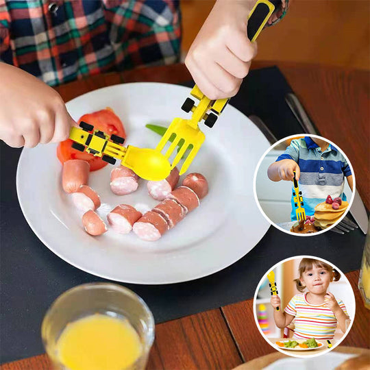 CraftiBites™ Kreatives Besteckset für Kinder