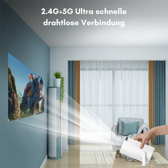 Mini Vista™ Tragbarer Heimprojektor