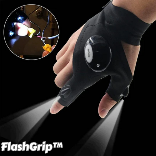 FlashGrip™ LED-Beleuchtungshandschuhe mit