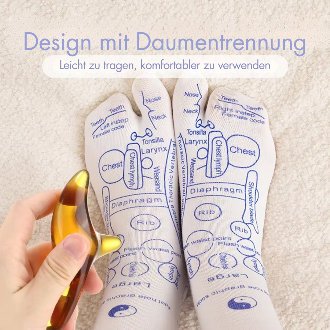 TherapyToes™ Physiotherapie Massage Socken