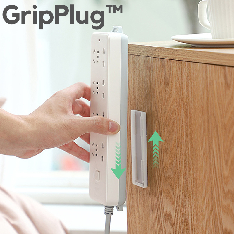 GripPlug™ - Selbstklebende Steckdosenleiste (4+4 GRATIS)