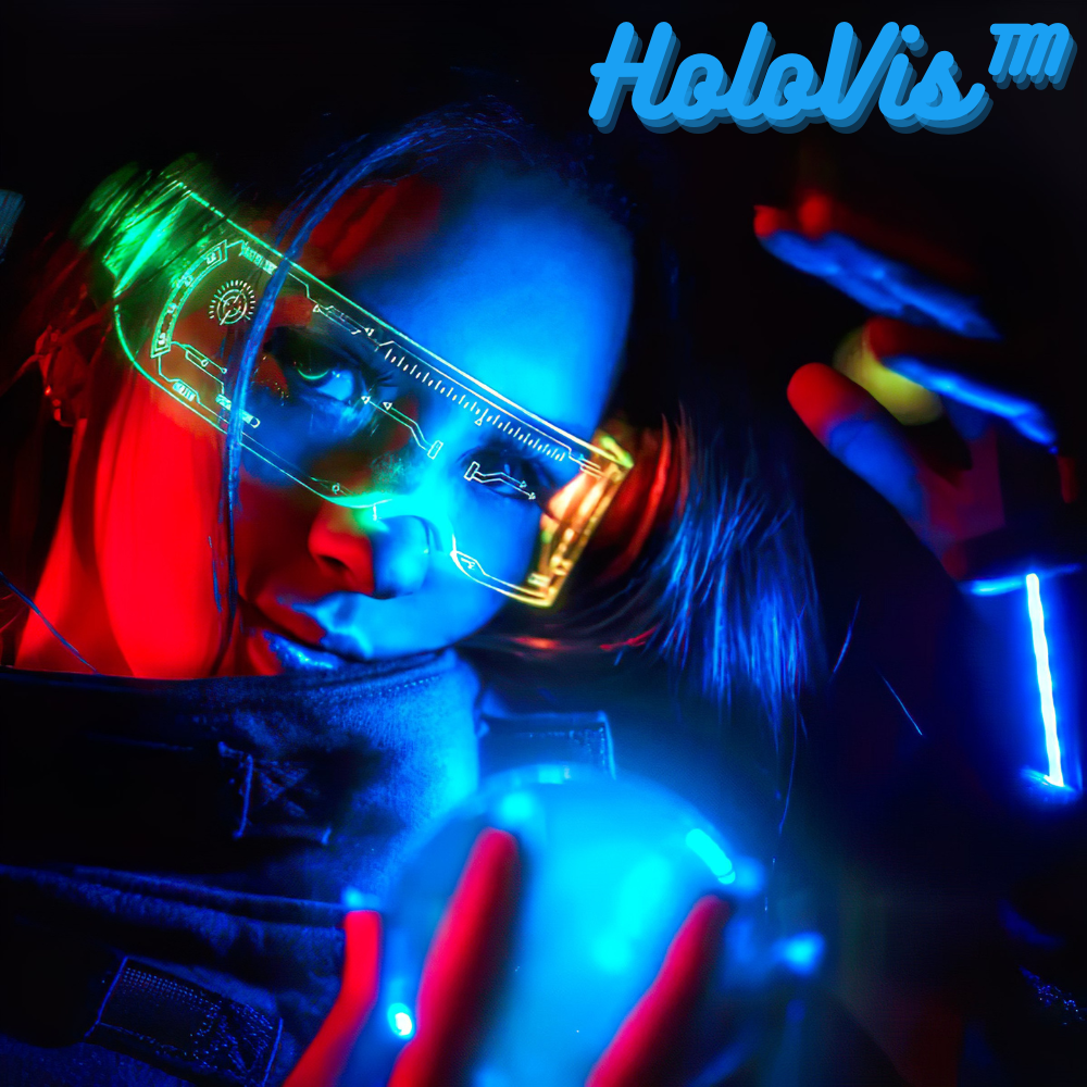 HoloVis™ - Leuchtende Brille