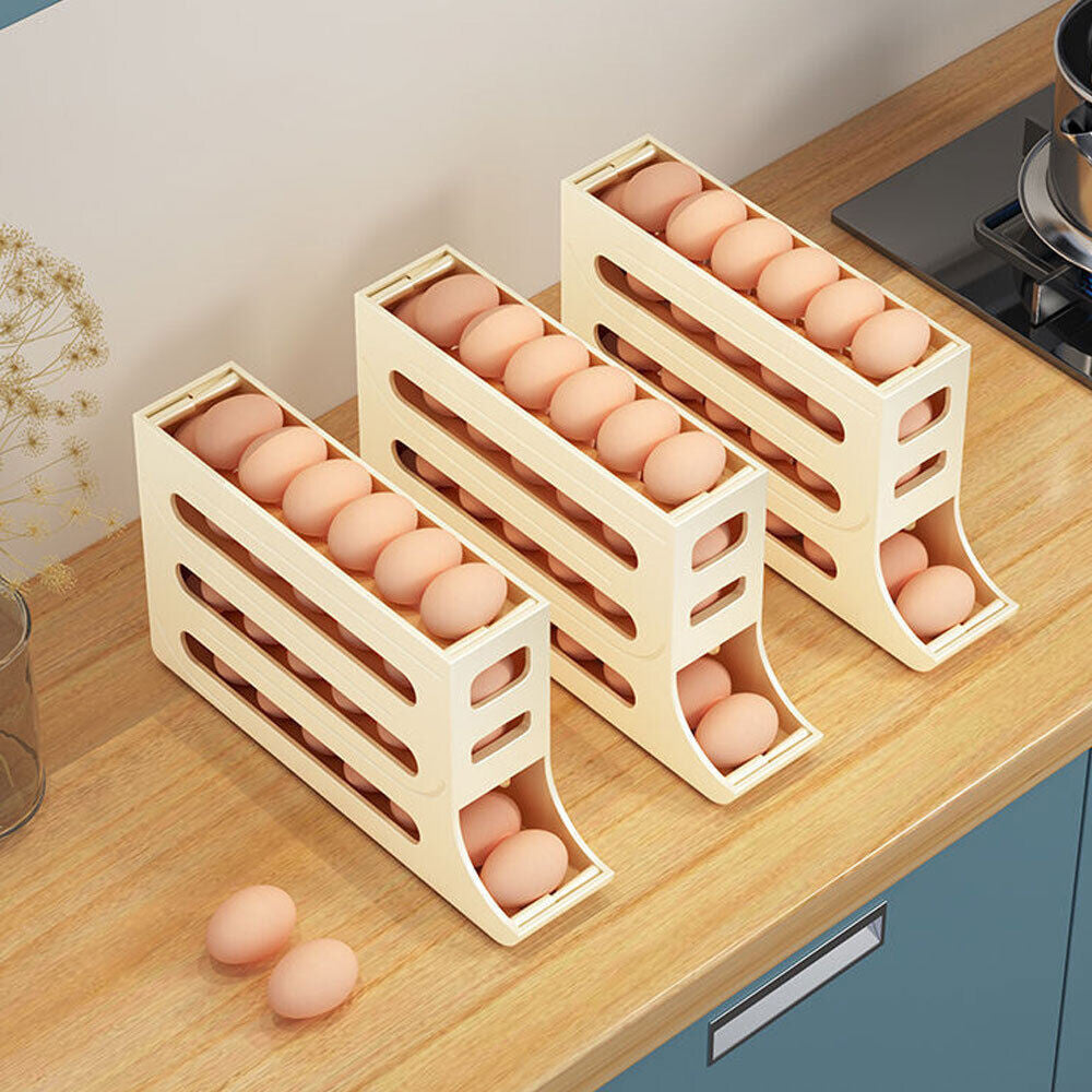 EggFlow™ - Automatisches Eier-Rollregal