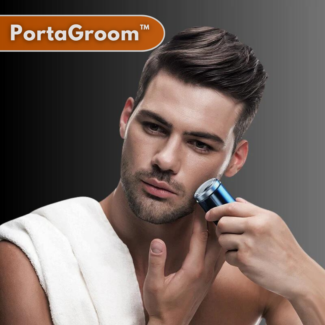 PortaGroom™ - Tragbarer elektrischer Rasierer