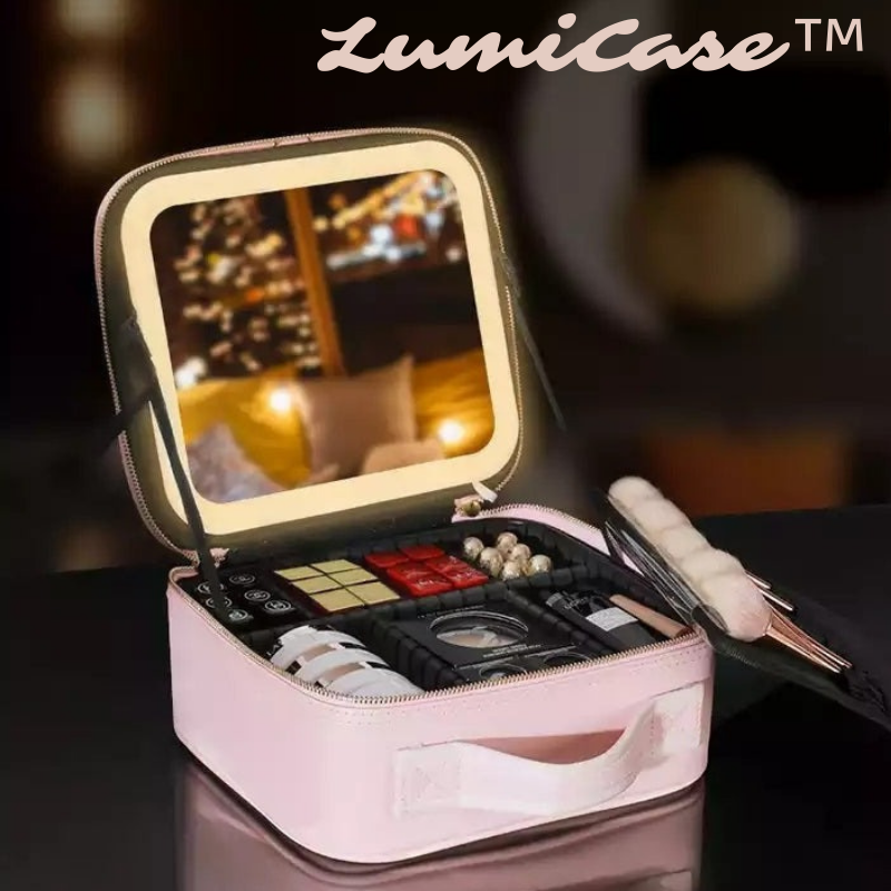 LumiCase™ - LED Spiegel Makeup Reisekoffer