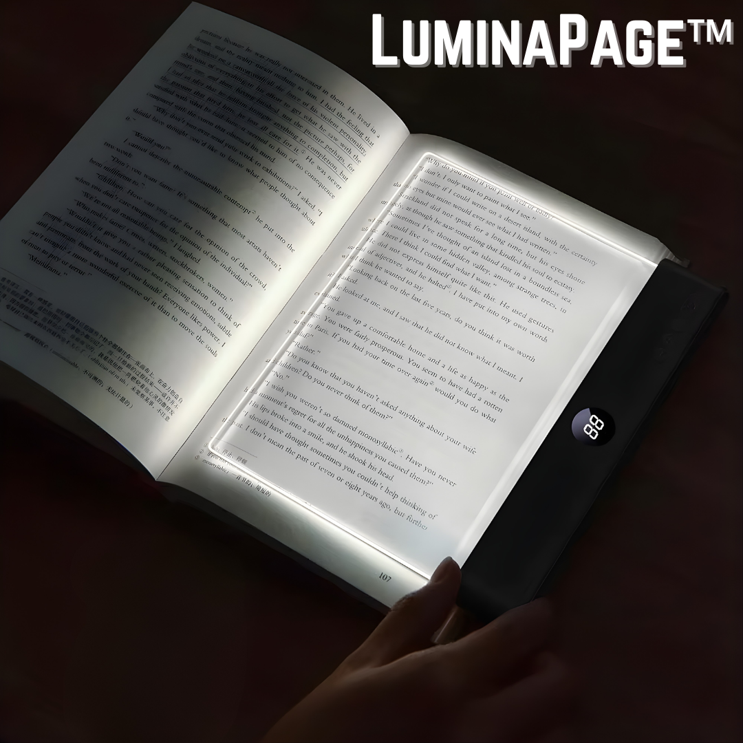 LuminaPage™ - LED Buch Lese Rahmen