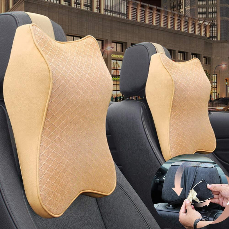Relaxa™ - Ergonomisches Auto Nacken- und Rückenkissen