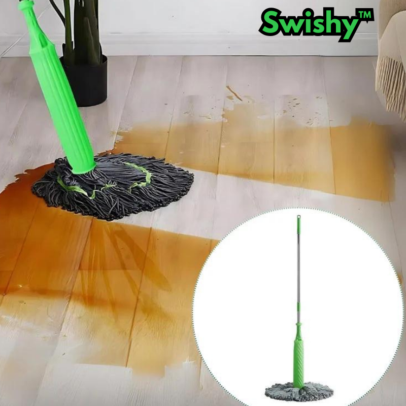 Swishy™ - 360 Grad drehbarer Bambusfaser-Mop