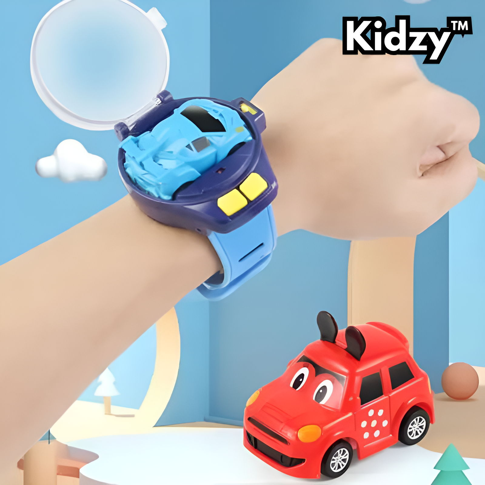 Kidzy™ - Steuerbare Auto-Uhr