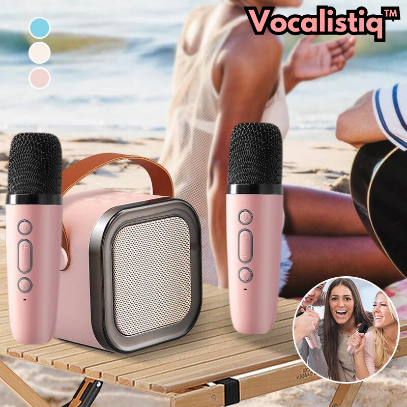 Vocalistiq™ - Karaoke-Maschine mit Mikrofonen