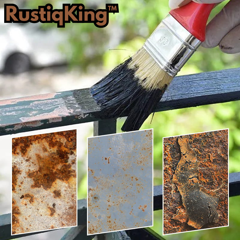 RustiqKing™ - Multifunktionale Rostentfernung und Umwandlungsfarbe