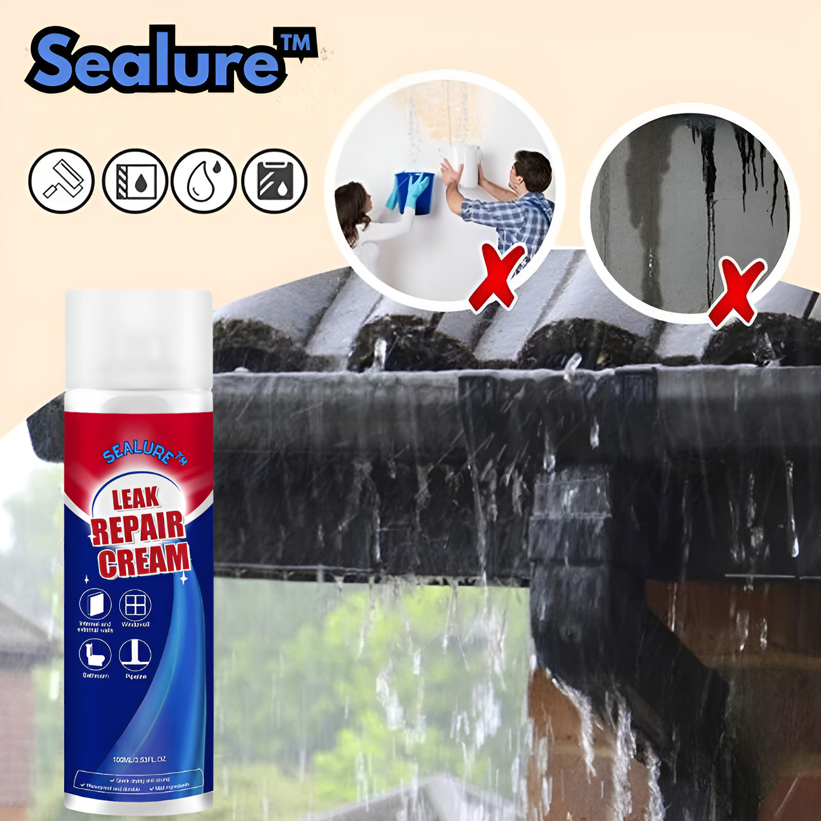 Sealure™ - Wasserdichtes Leckreparatur-Spray