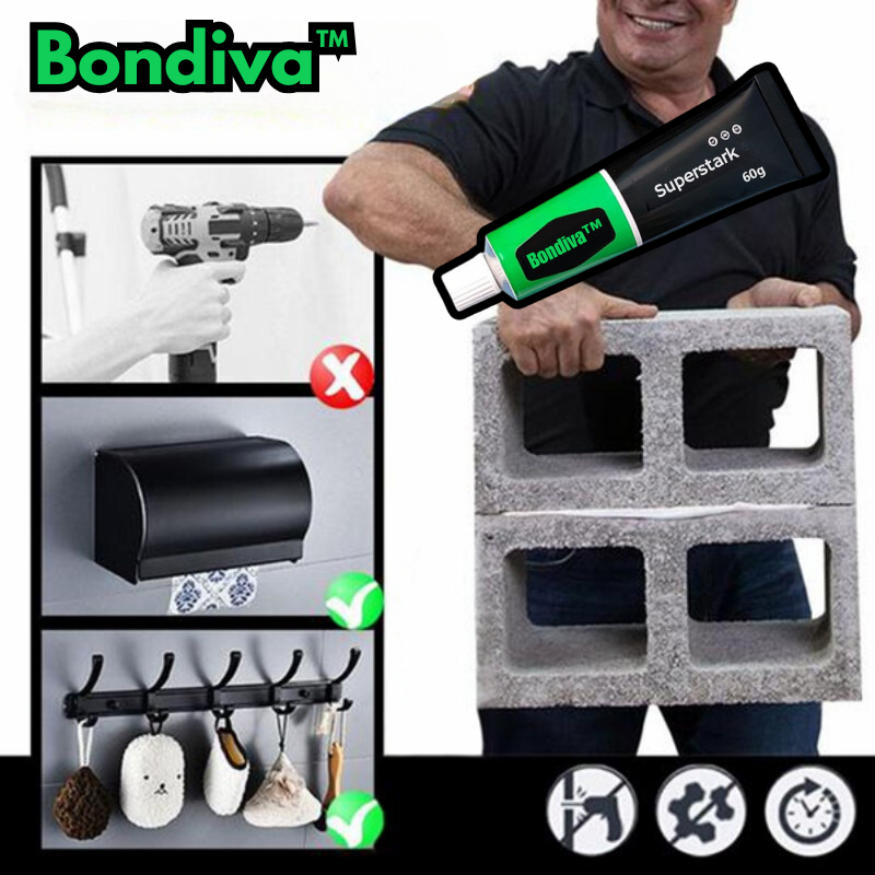 Bondiva™ - Wasserdichter superstarker Kleber (1+1 GRATIS)