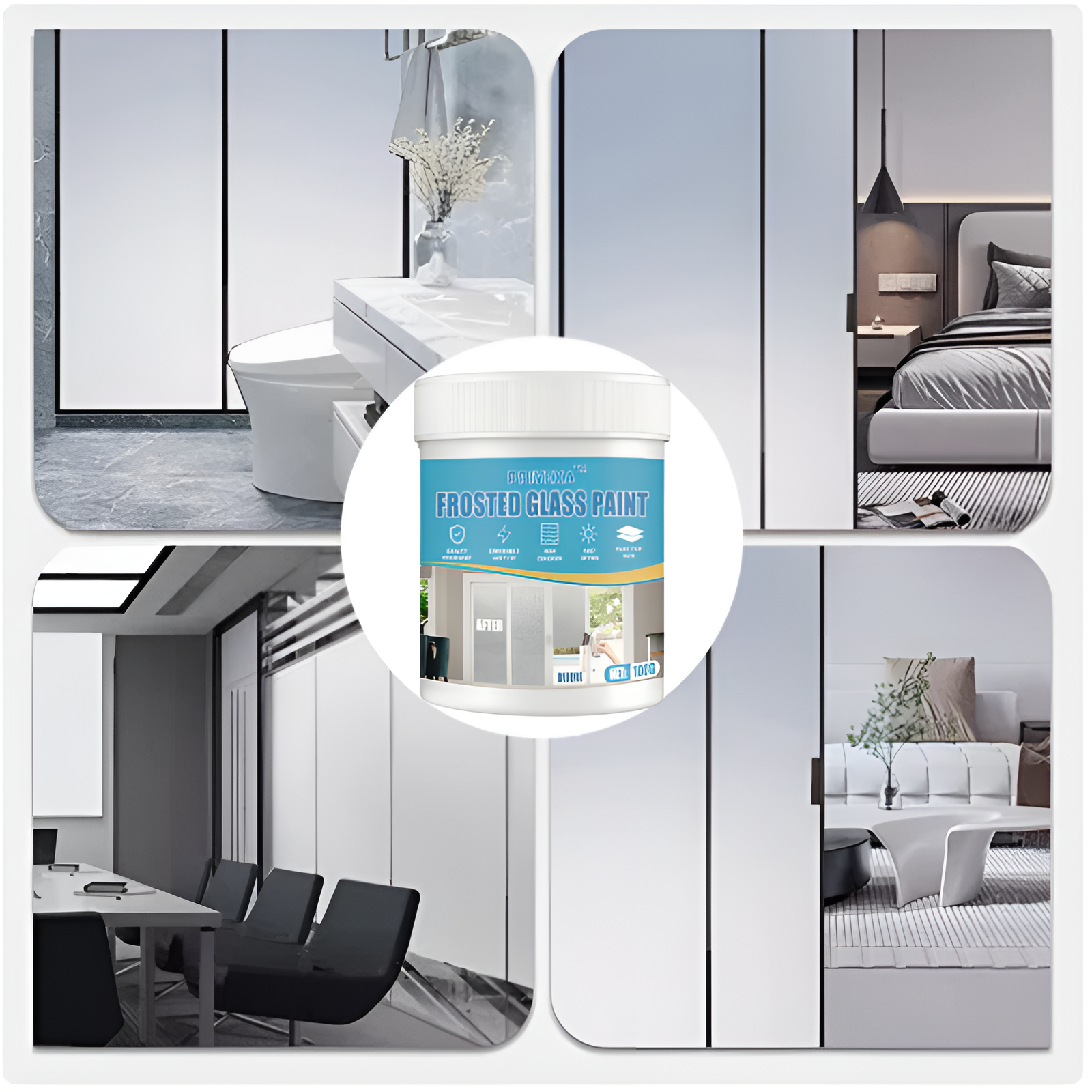 Privexa™ - Milchglas-Fensterfarbe für Privatsphäre