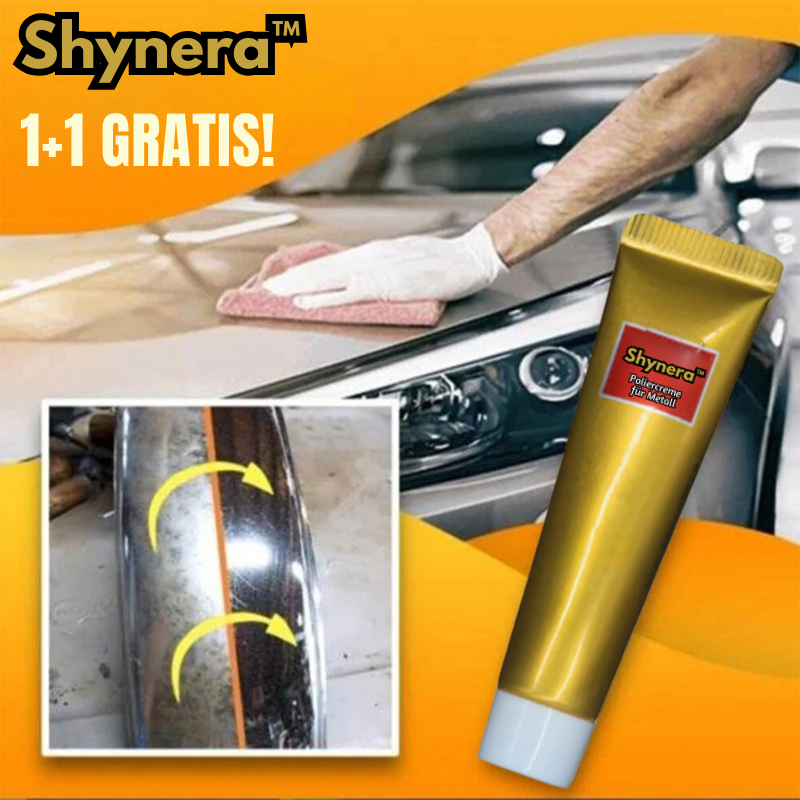 Shynera™ - Poliercreme für Metall (1+1 GRATIS)
