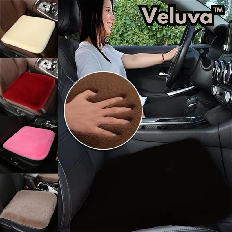 Veluva™ - Plüsch-Autositzkissen-Set