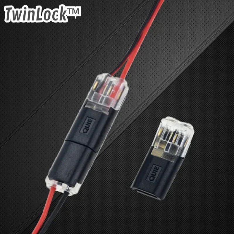 TwinLock™ - Doppeldraht-Steckverbinder (Set von 20 Stück)