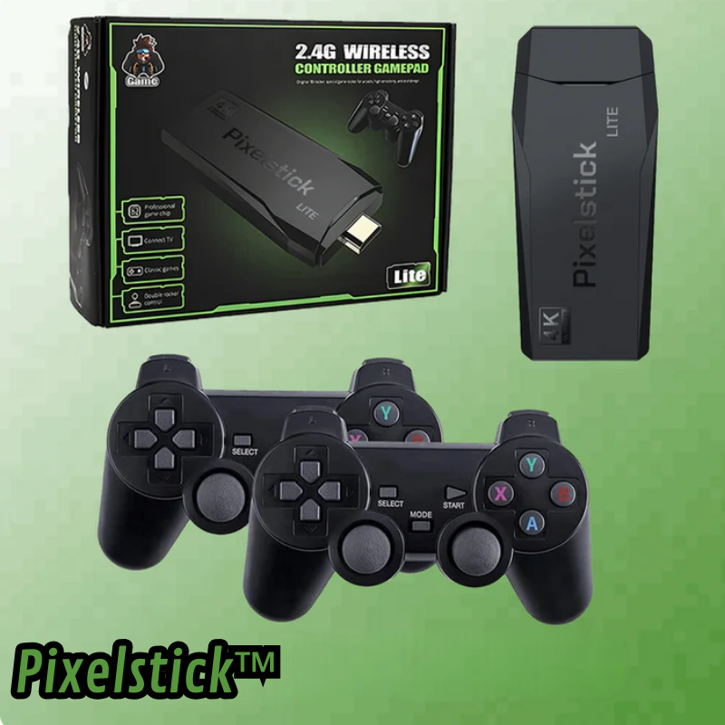 Pixelstick™ - Retro-Videospielkonsole