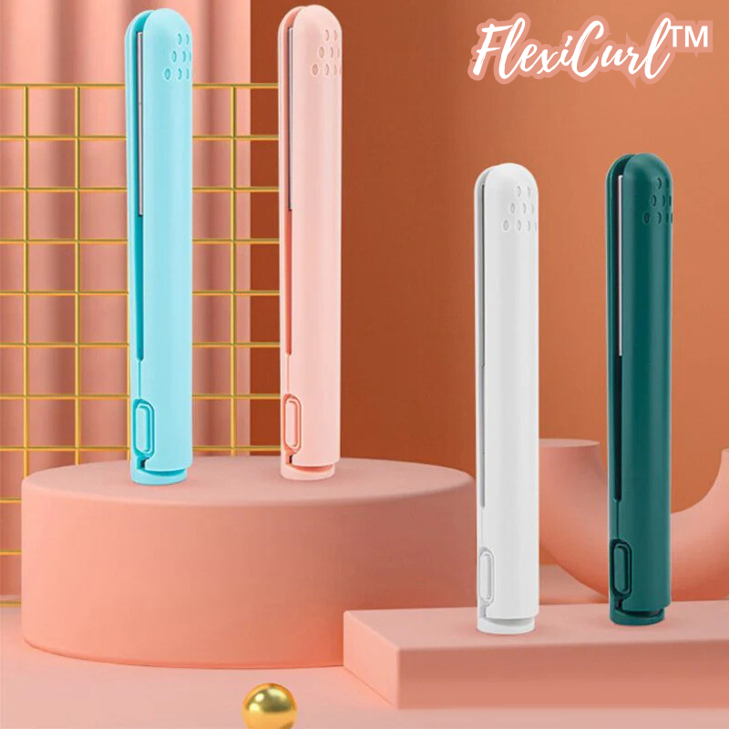 FlexiCurl™ - 2-in-1-Haarglätter und Lockenstab