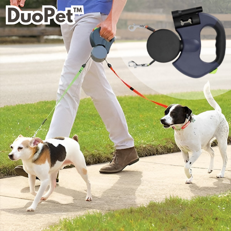 DuoPet™ - Verhedderungsfreie Doppelleine