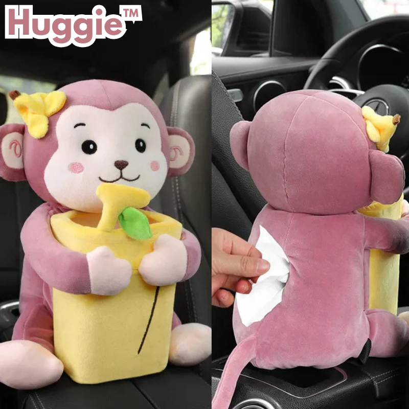 Huggie™ - Plüschtier-Taschentuchbox