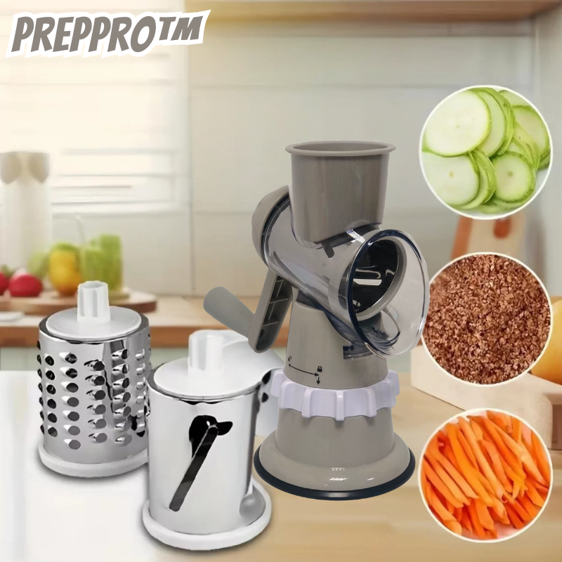 PrepPro™ - Multifunktionaler Schneider und Reibe