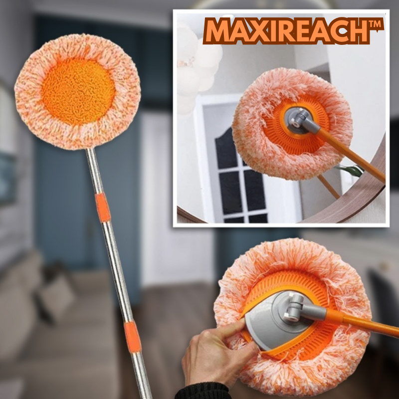 MaxiReach™ - 360 Grad drehbarer Boden- und Deckenwischer