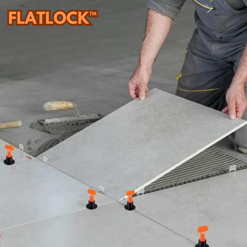 FlatLock™ - Fliesen-Nivelliersystem (50 Stück)