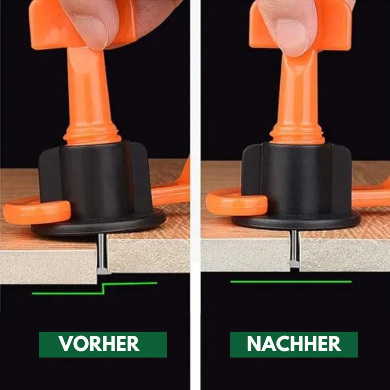 FlatLock™ - Fliesen-Nivelliersystem (50 Stück)