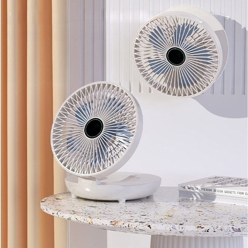 EcoWind™ - Wiederaufladbarer Tisch und Wandventilator