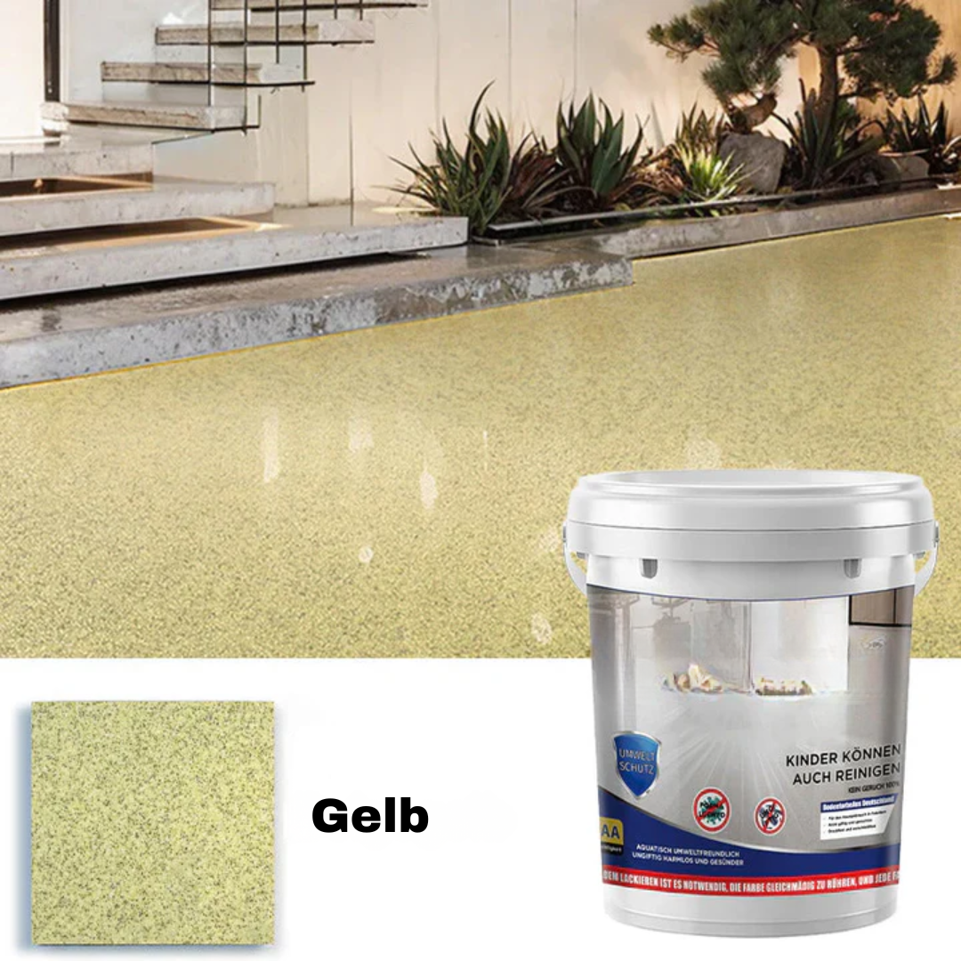 MarbleShine™ - Hochglänzende Epoxidharz-Bodenbeschichtung in Marmoroptik