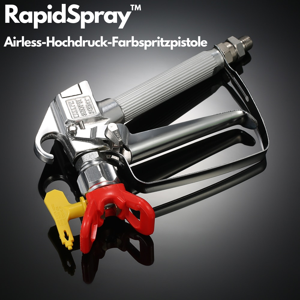 RapidSpray™ - Airless-Hochdruck-Farbspritzpistole