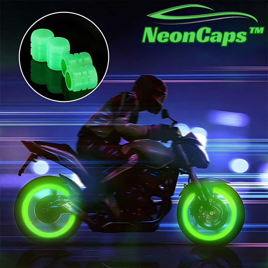 NeonCaps™ Universal fluoreszierende Ventilkappen (8+8 GRATIS)