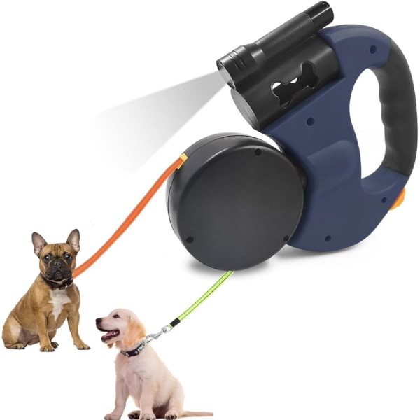 DuoPet™ - Verhedderungsfreie Doppelleine