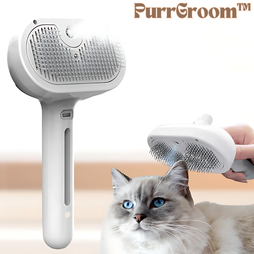 PurrGroom™ Haustier-Spray-Kamm