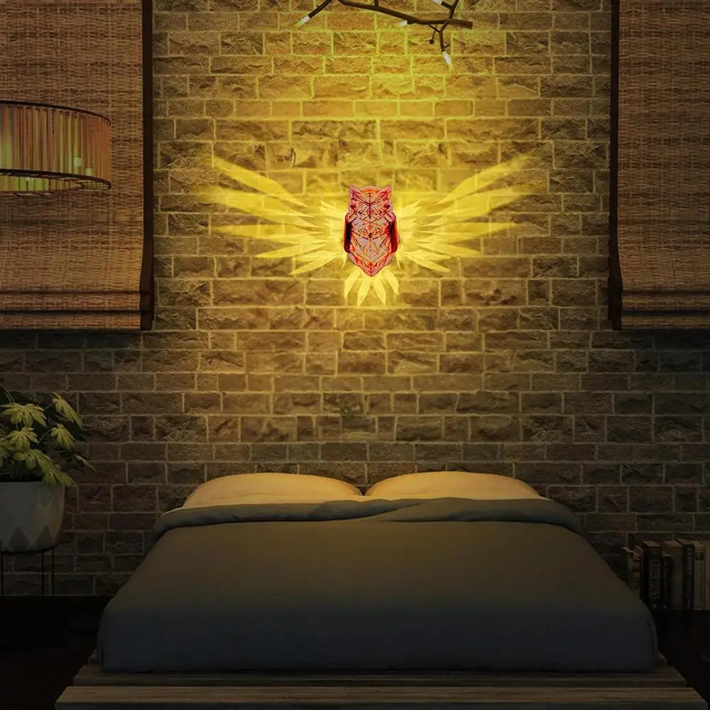 Zolite™ 3D-Tiere LED-Wandleuchte