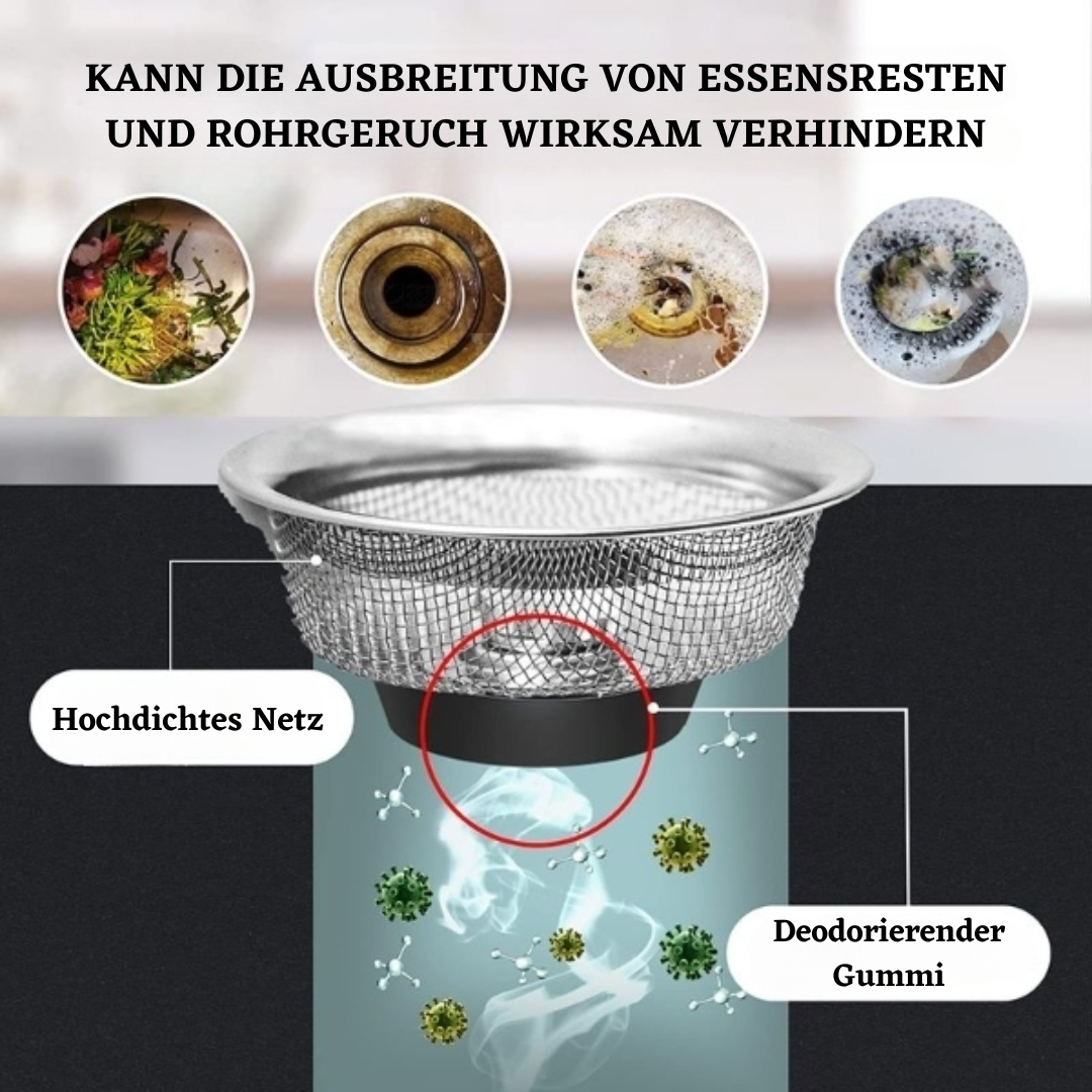 SinkGuard™ Küche Wasser Waschbecken Filter (1+1 GRATIS)