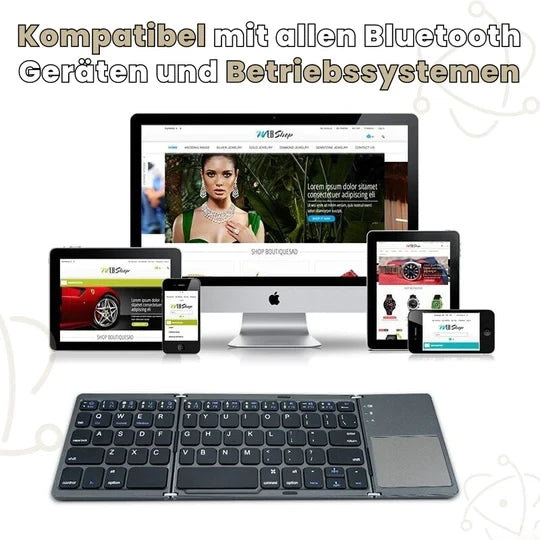 Fortech™ Aufklappbare Tastatur