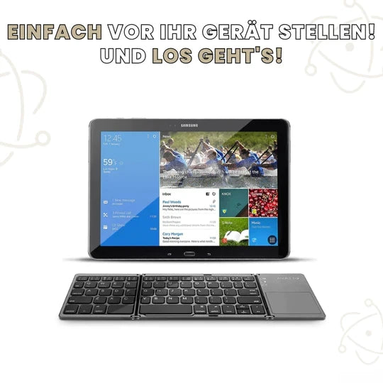 Fortech™ Aufklappbare Tastatur