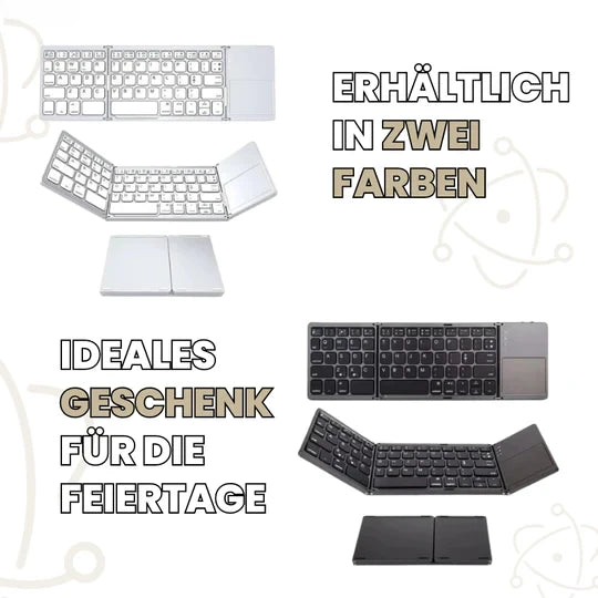 Fortech™ Aufklappbare Tastatur