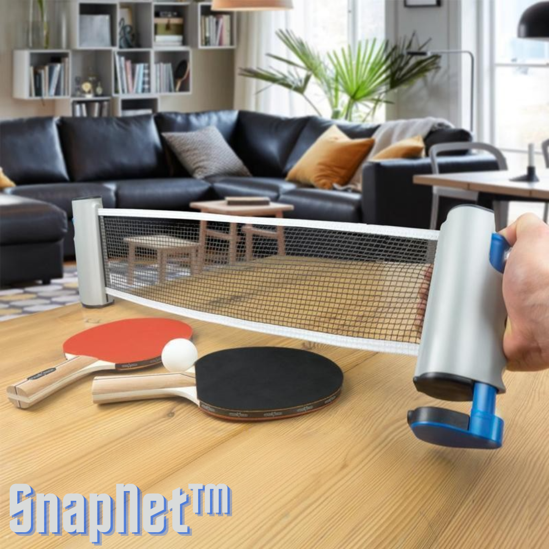 SnapNet™ Einziehbares Tischtennisnetz