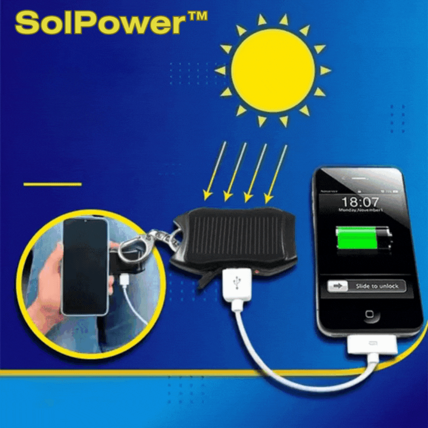 SolPower™ Solar-Powerbank